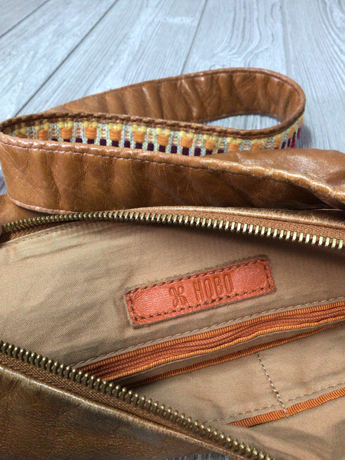 Hobo Int'l Brown Crossbody Leather Purse
